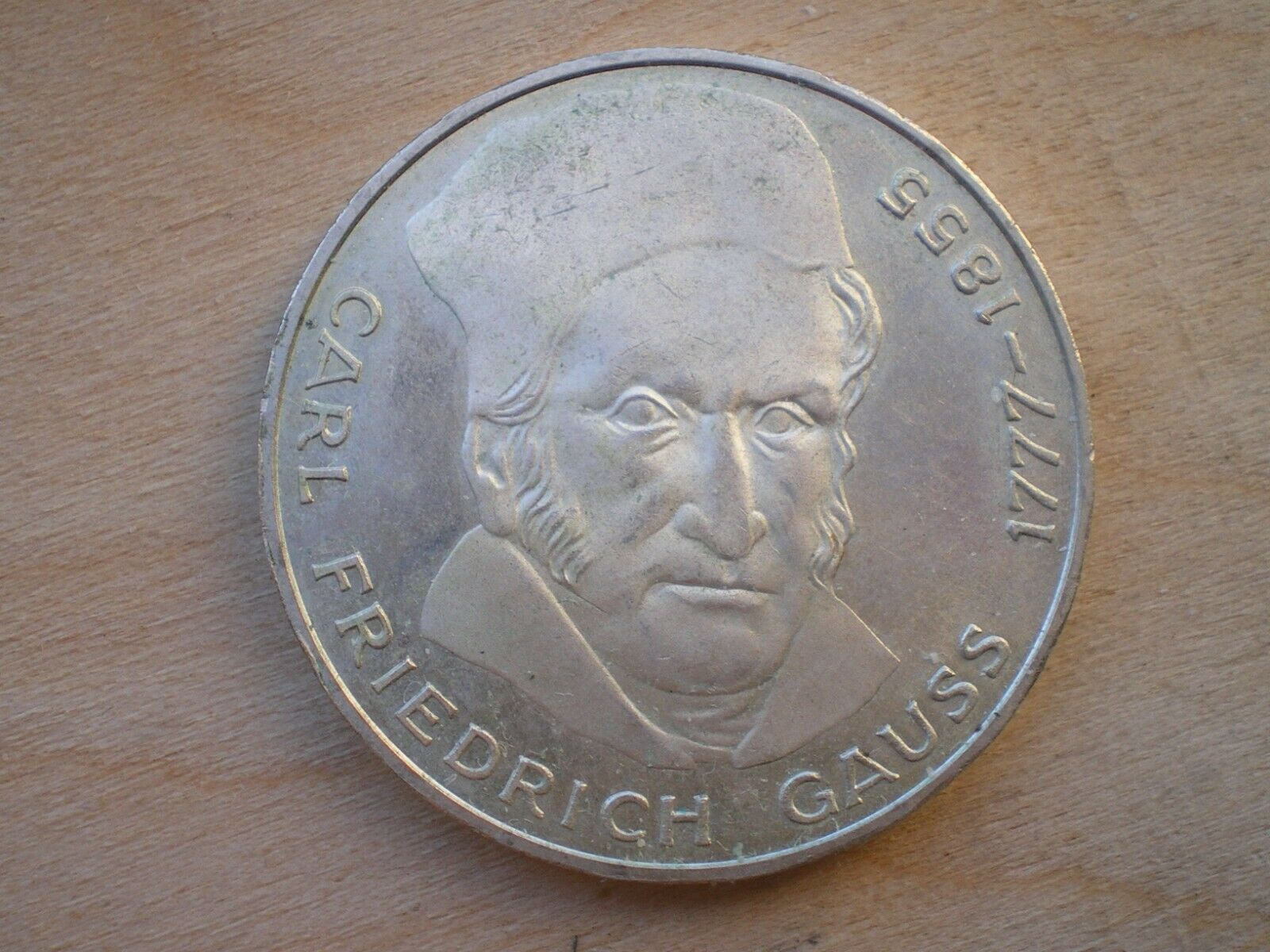 1977j Germany Commemorative Coin 5 Mark,km#145,#251